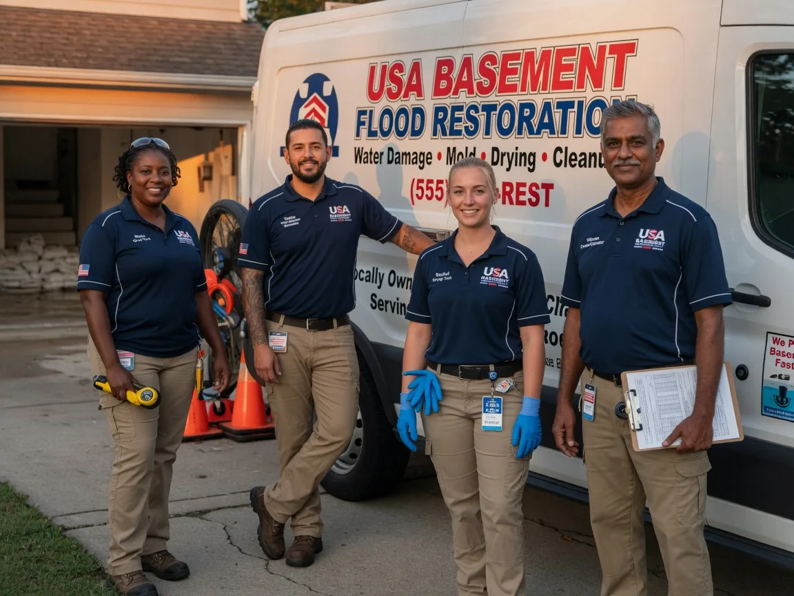 Basement Flood Cleanup company in Prentiss, MS