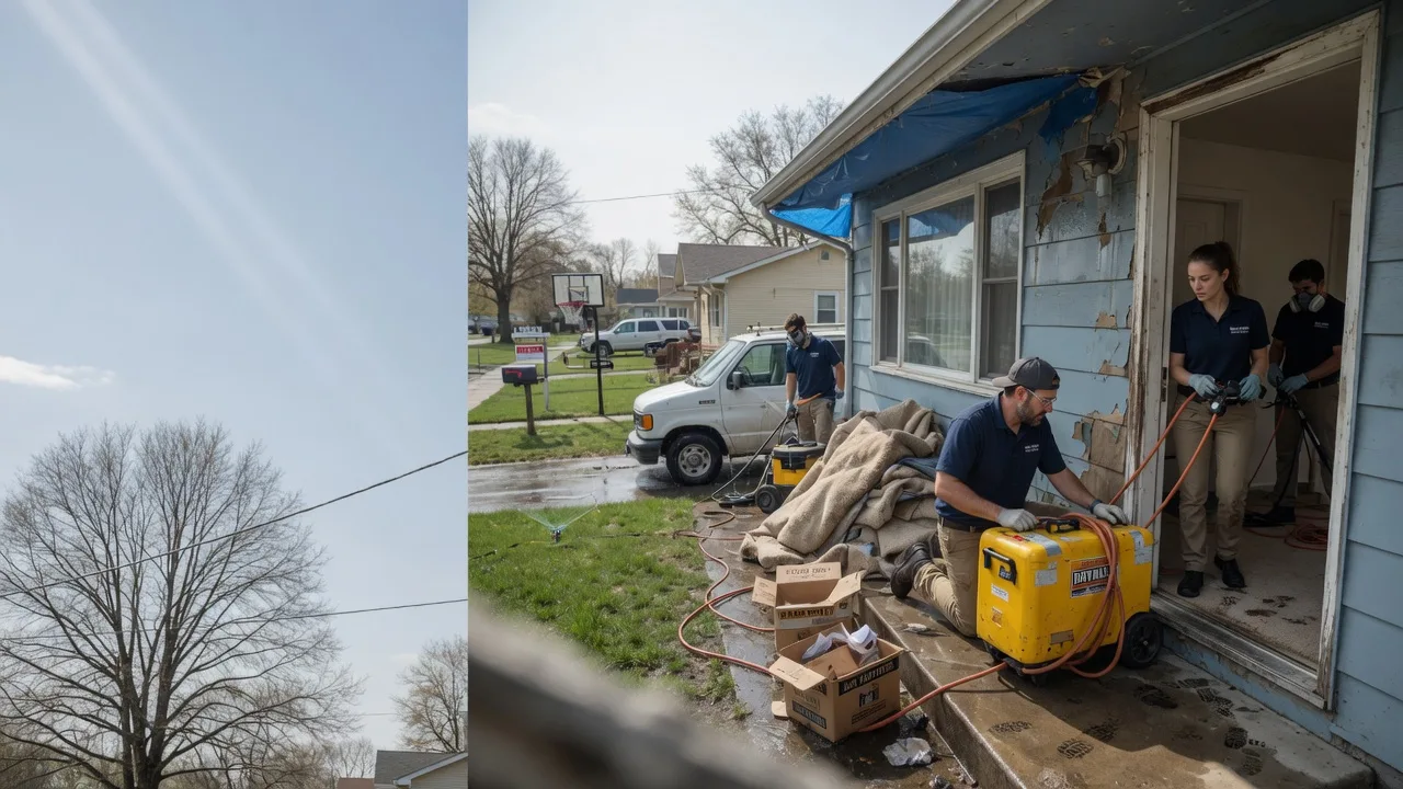 Basement Flood Cleanup in Prentiss, MS near me